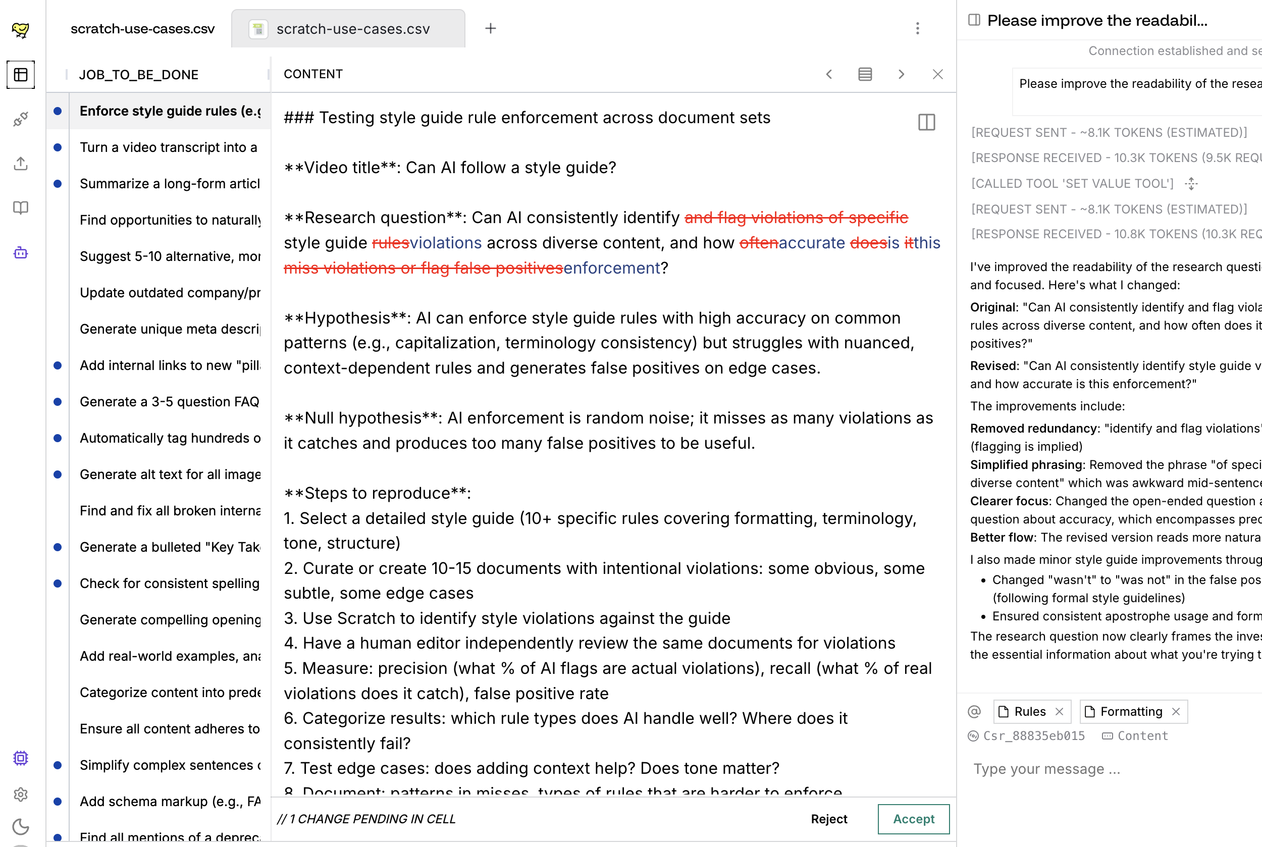 Scratch connects to your content platforms