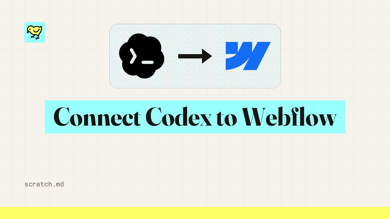 Connect Codex to Webflow